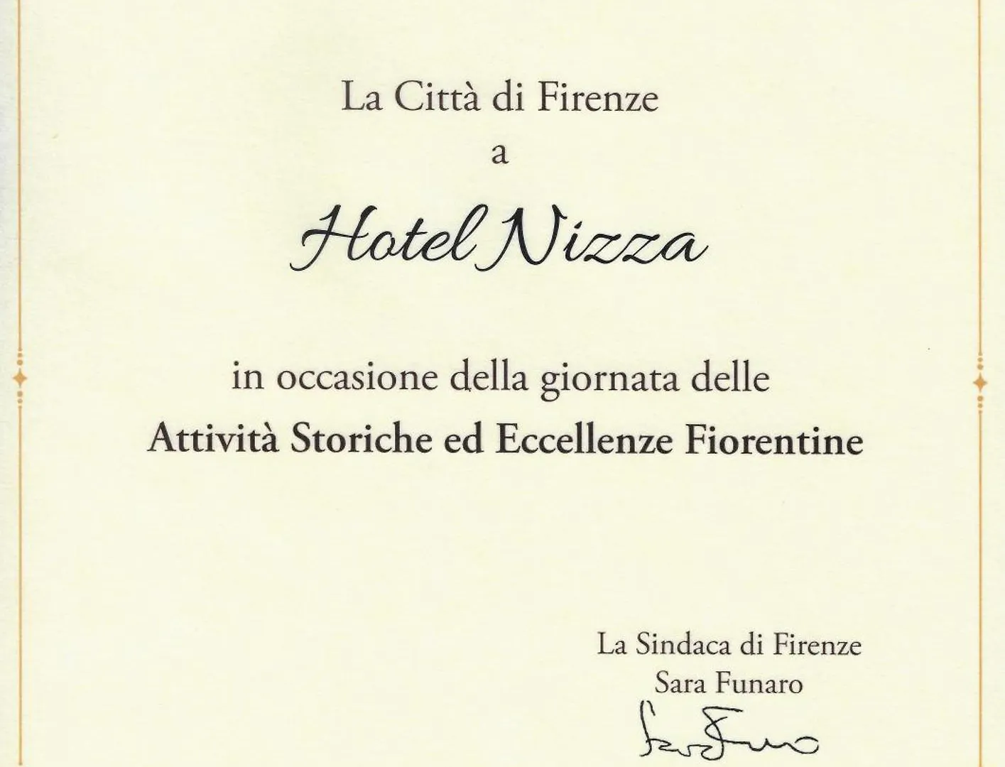 Hotel Nizza Флоренция